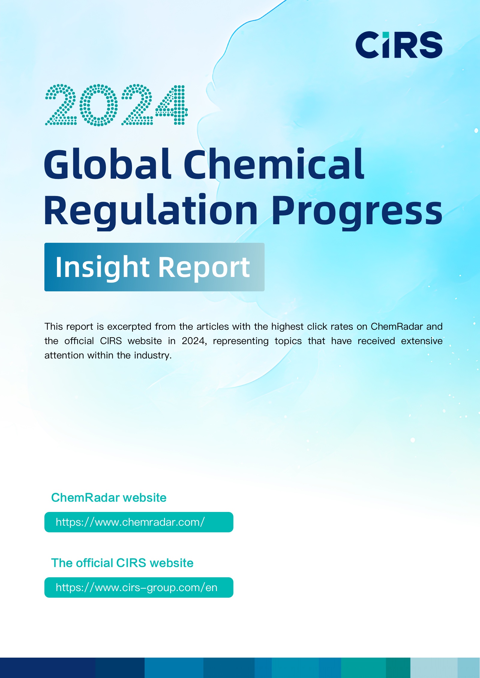 CIRS Group Released the 2024 Global Chemical Regulation Progress ...