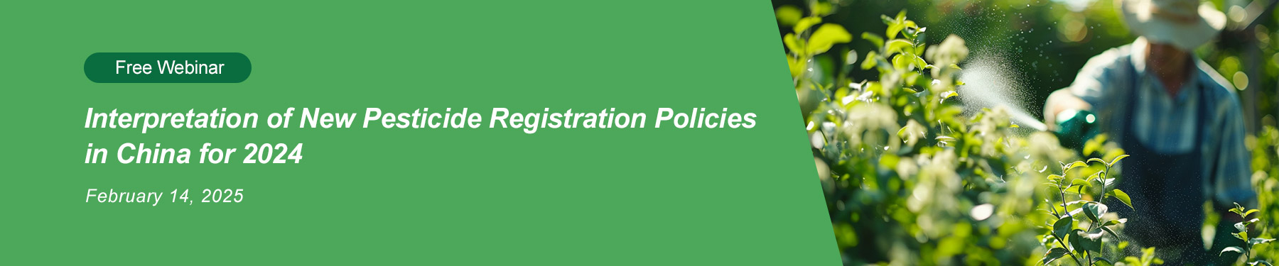 CIRS,Free,Webinar,China,Pesticide,Registration,Policy