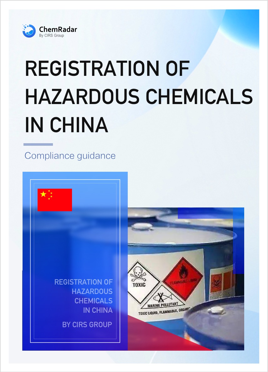 Registration of Hazardous Chemicals in China